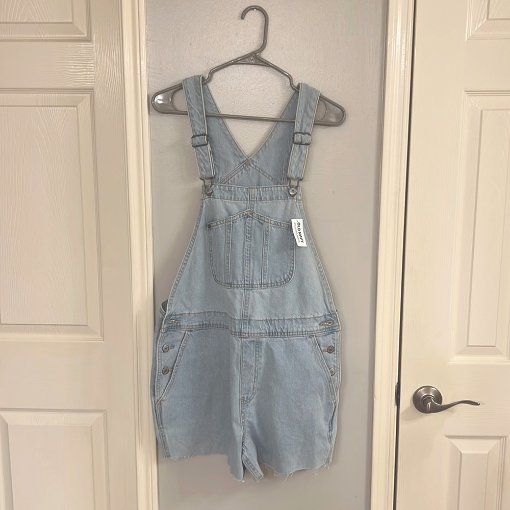 Denim overalls